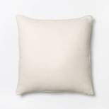 Chambray Throw Pillow with Lace Trim - Threshold™ designed with Studio McGee
