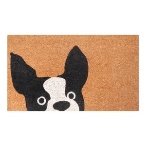 A1HC Natural Coir Doormat, 18" x 30", Heavy-Duty, Non-Slip PVC Backing Entrance Mat - 1 of 4