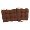 Blazing Needles, 18-inch by 38-inch Spun Polyester Solid Outdoor Tufted Chair Cushion - 2 of 2
