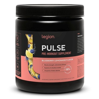 Pulse Pre-Workout Supplement Naturally Sweetened And Flavored