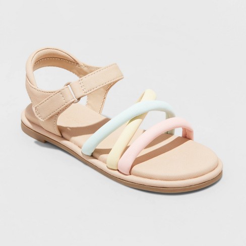 T strap hot sale sandals target