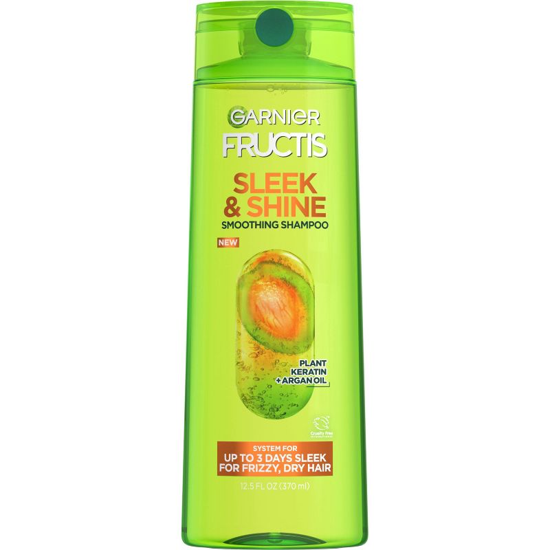 Garnier Fructis Sleek & Shine Fortifying Shampoo for Frizzy Hair, 1 of 8