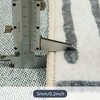 Lahome Abstract Washable Rugs Non Slip Soft Living Room Rugs Ultra-Thin Rainbow Bedroom Rug Non Skid Rug Backing Accent Carpet for Room Office - 3 of 4