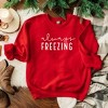 Simply Sage Market Women's Graphic Sweatshirt Always Freezing - 2 of 3