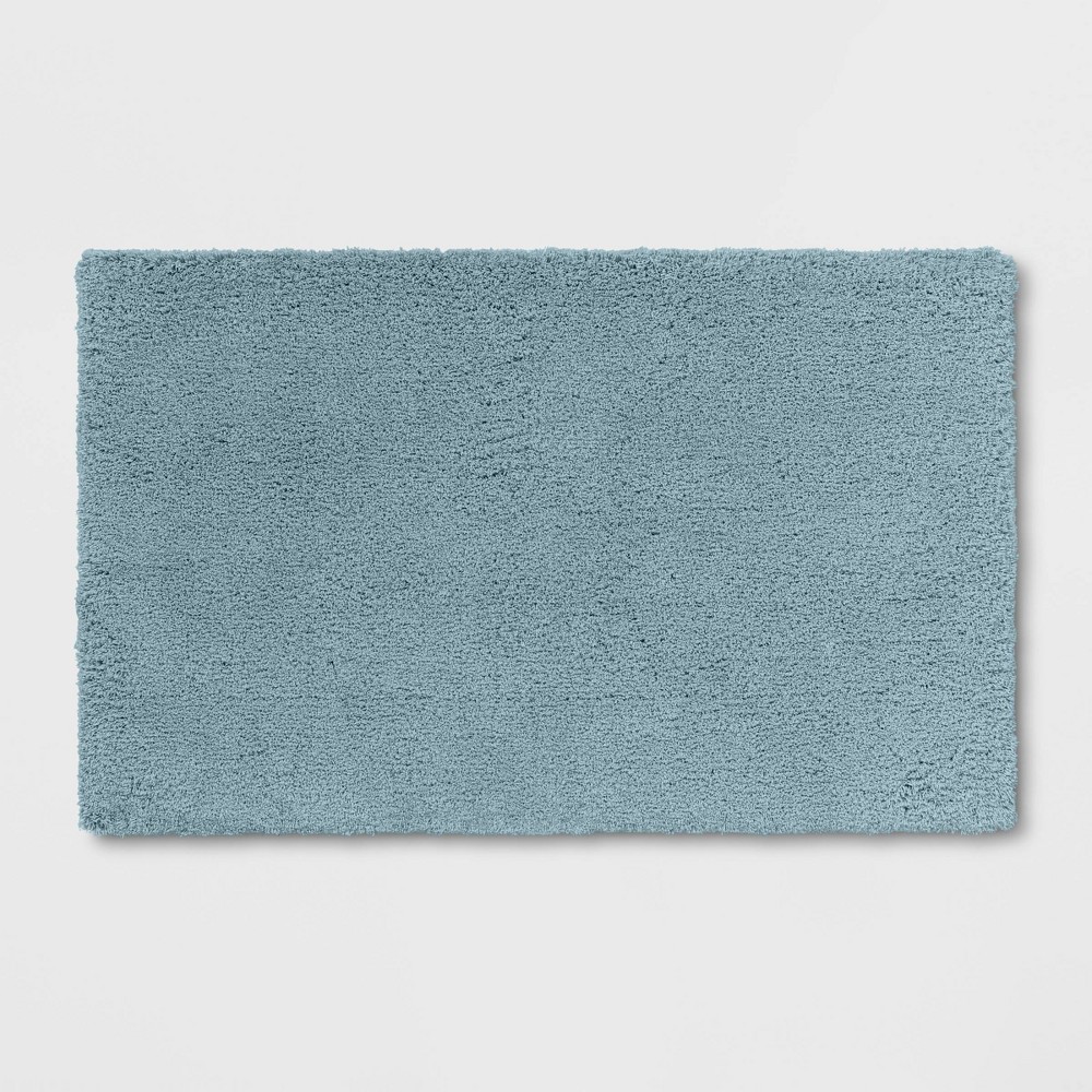 21x34 Bath Rug Aqua - Threshold Signature™