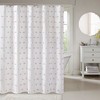 Gracie Mills Albert Polka Dots Casual Shower Curtain with All over pom pom - 3 of 4