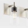 Quorum Lighting Fallstaff 4 - Light Vanity in  Satin Nickel - 4 of 4
