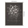 Amanti Art Black and White Chalkboard Christmas IV by Beth Grove Canvas Wall Art Print Framed 23 x 30-in. - 4 of 4