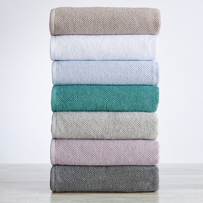 Cotton Quick Dry Popcorn Bath Towel - Great Bay Home : Target