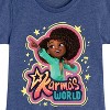 Girls' - Karma's World - Logo Fitted Short Sleeve Graphic T-Shirt - 2 of 4