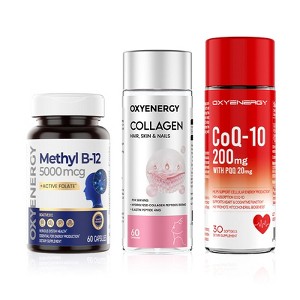 OXYENERGY Methyl B12, Collagen & CoQ10 Bundle - 1 of 1