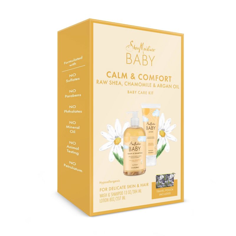 SheaMoisture Baby Calm &#38; Comfort Baby Care Kit - 3ct, 4 of 8