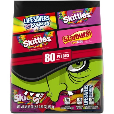 Skittles & Starburst Halloween Variety Pack - 32.82oz/80ct