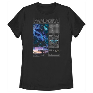 Women's Avatar Pandora Diagrams T-Shirt - 1 of 4