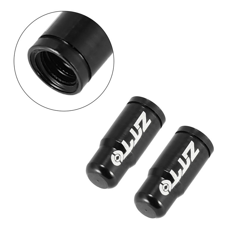 Unique Bargains Aluminum Alloy Valve Caps French Type Valve Tire Dust Covers for Bicycle Mountain Bike Road Bike MTB, 2 of 5