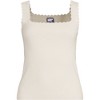 Lands' End Women's High Retention Square Neck Tank Sweater - 3 of 4
