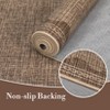 Modern Washable Living Room Rug, Bordered Printed Rug with Non-Slip Backing, Low Pile Stain Resistant Indoor Rug for Bedroom - 4 of 4