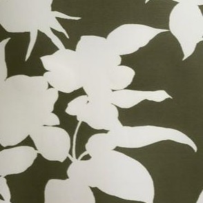 dark olive green floral
