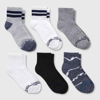Hanes Boys' Originals 6pk Ankle Socks