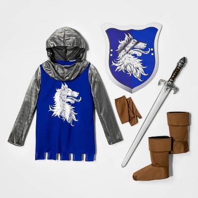Kids' Adaptive Knight Halloween Costume Top with Accessories - Hyde & EEK! Boutique™