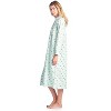 Casual Nights Women's Long Quilted Robe House Dress - 3 of 4