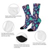 Christmas Cookies Women Printed Crew Socks Funny Funky Socks Soft Polyester Novelty Gifts for Artists Men - 4 of 4