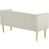 Meridian Furniture,Audrey Velvet Bench - 4 of 4