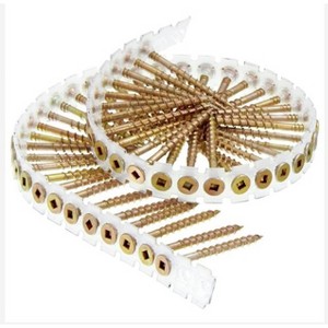 SENCO 08F200Y 8-Gauge 2 in. Collated Flooring Screws (1,000-Pack) - 1 of 2