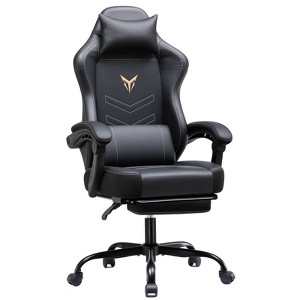 EXRACING Gaming Chair,  Video Game Chairs with Padded High Back, Linkage Armrest - 1 of 4