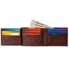 Generic Men's RFID Traveler Crunch Wallet with Interior Zipper - 3 of 4
