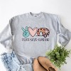 Simply Sage Market Peace Love Camping Sweatshirt - 3 of 4
