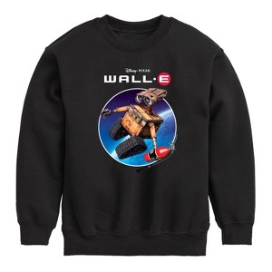 Boys' - Disney - Space Logo Graphic Long Sleeve Fleece Sweatshirt - 1 of 4