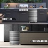 Velivi 24 Inch Upgraded Three-Drawer Beverage Fridge, Weather Proof Outdoor Stainless Steel - 2 of 4