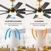 Airsurfer56 Inch Ceiling Fans With Lights And Remote - 4 of 4
