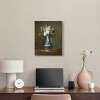Art Remedy Jean Baptiste Chardin - A Vase of Flowers Classical vintage floral vase wall art Unframed - 2 of 4