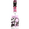 Disney The Nightmare Before Christmas Lanyard for Keys, Badge, ID - Eternally Yours Jack and Sally Detachable Lanyards with ID holder - 3 of 4