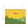 Paper Frenzy Camp Notes Hello From Camp - 25 pack with White Envelopes - image 3 of 4