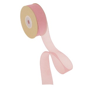Unique Bargains Nylon Gift Ribbon for Wide Wedding Christmas Decorative 90"x0.98" - 1 of 4
