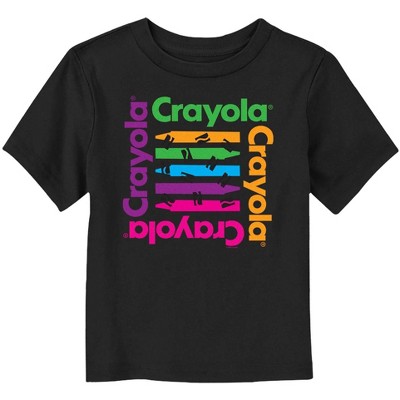 Toddler's Crayola Bright Crayons Logo T-Shirt