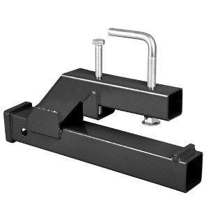 Garvee Clamp On Trailer Hitch 2" Ball Tractor Mount Receiver Hitch Mount Adapter Compatible with Deere Bobcat Tractor Bucket - 1 of 4