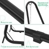 Yaheetech Adjustable Hammock Chair Stand, Black - 4 of 4