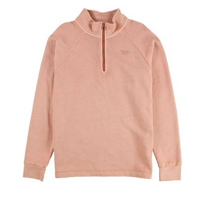 Reebok Mens Half Zip Oversized Sweatshirt