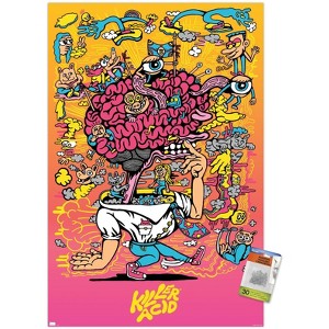 Trends International Killer Acid - Flip Your Lid Unframed Wall Poster Prints - 1 of 4