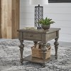 Liberty Furniture,Americana Farmhouse Drawer End Table in Dusty Taupe - 2 of 3