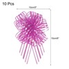 Unique Bargains Christmas Wedding Car Basket Gift Wrapping Big Organza Pull Bow 10 Pcs - 2 of 4