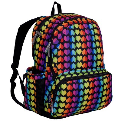 Wildkin Rainbow Hearts 17 Inch Backpack