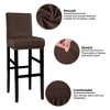 PiccoCasa Bar Pub Counter Height Side Stretch Chair Covers with Elastic Band - 3 of 4