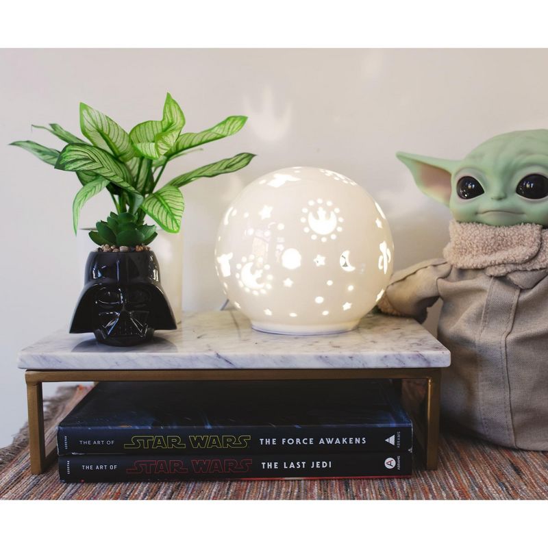 Ukonic Star Wars: The Mandalorian Grogu Ceramic LED Mood Light | 6 Inches Tall, 3 of 7