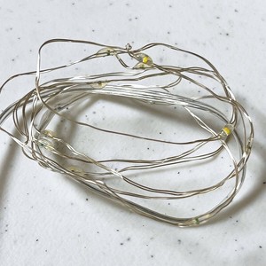 Sullivans 20 LED Wire Light Strand With Timer 72"L White - 1 of 3