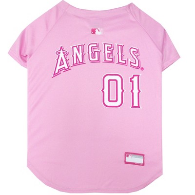 pink angels baseball jersey